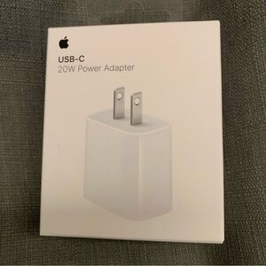 Apple usb-c 20W Power Adapter Box  Genuine Original Authentic OEM BOX ONLY